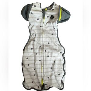bblüv - Sleep sac Swaddle Up Gray Star Print